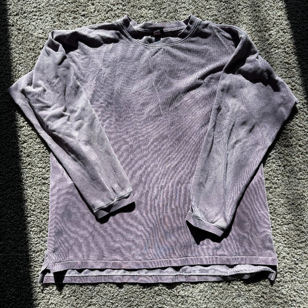 Vintage Gramicci Long Sleeve 90s Y2K Pullover Size Men's XL Magenta Purple